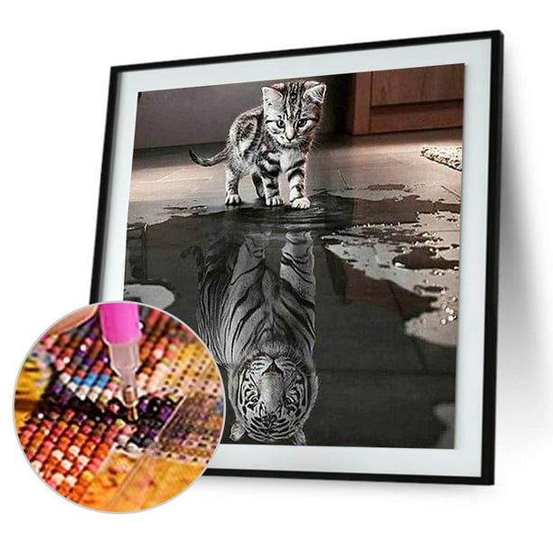 Famelof t tiger d diamond painting embroidery diy cross stitch craft home decor