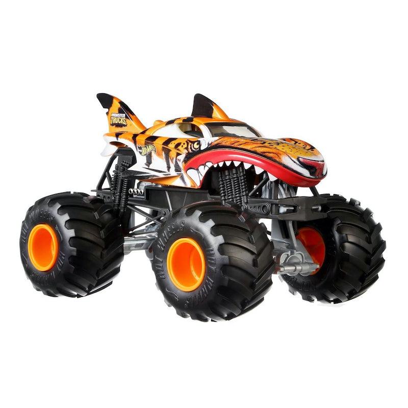 Buy hot wheels monster truck tiger shark vehicle onle at best price dia â dia