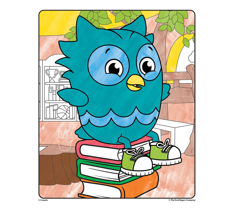 Color wonder daniel tiger coloring pages