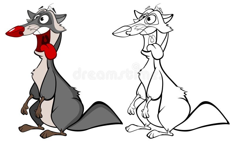 Mongoose coloring stock illustrations â mongoose coloring stock illustrations vectors clipart
