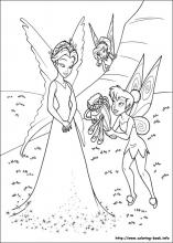 Tinkerbell coloring pages on coloring