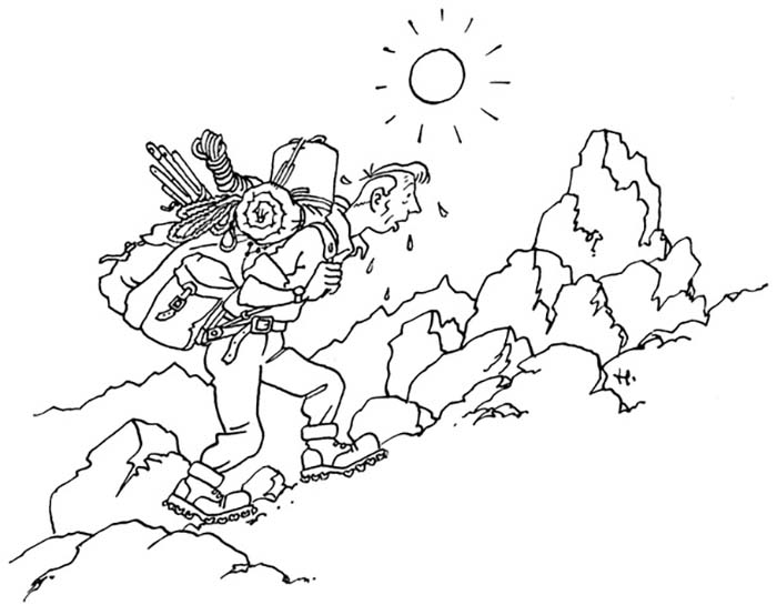 And the mountain