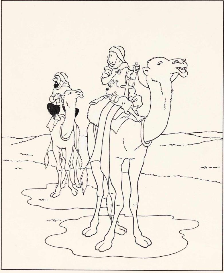 New high for a tintin coloring book cover