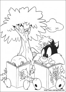 Baby looney tunes coloring pages crafts and worksheets for preschooltoddler and kindergarten