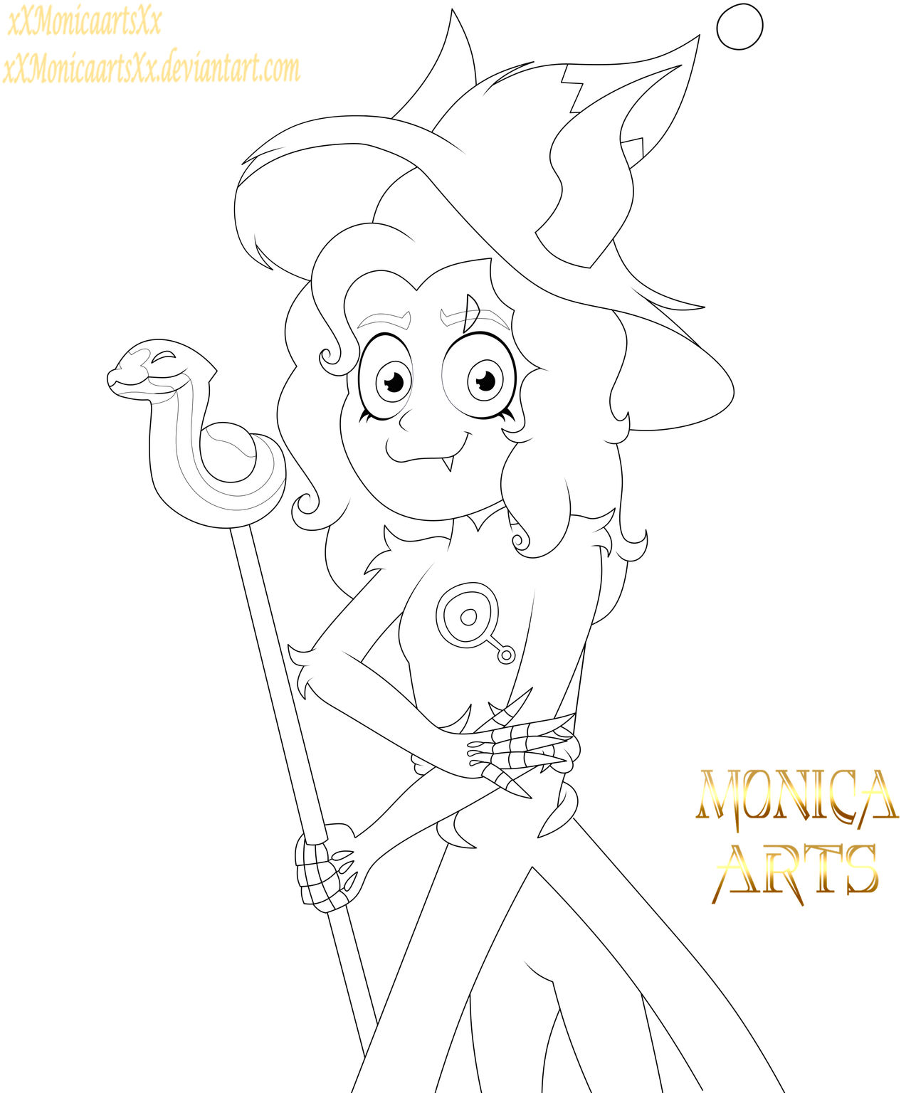 Luz titan coloring page by xxmonicaartsxx on