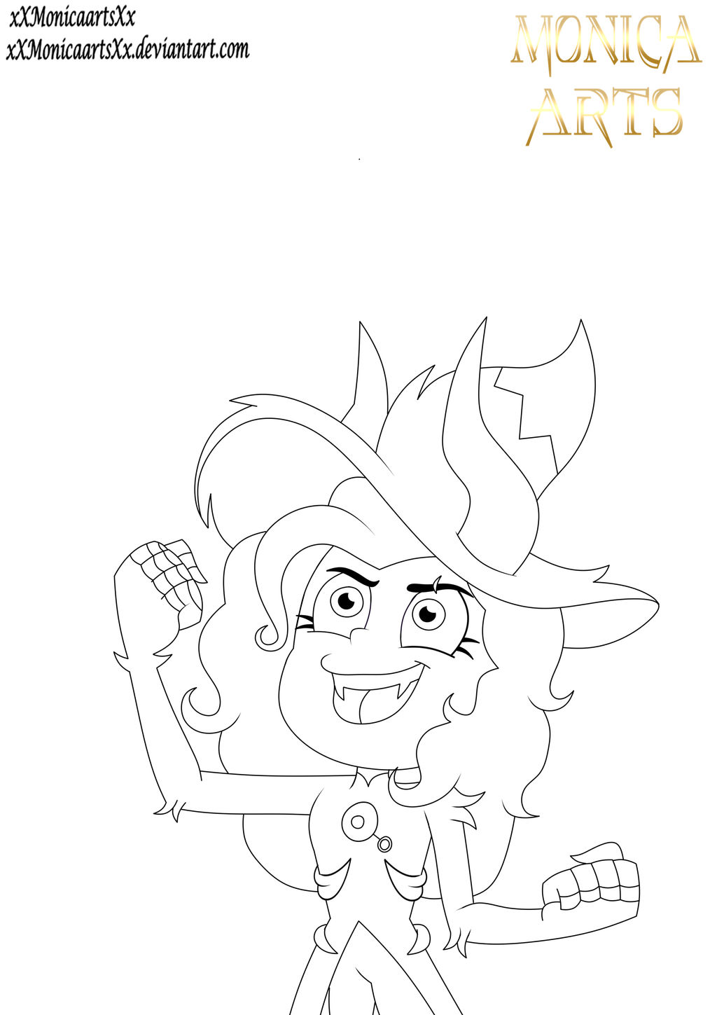 Luz titan coloring page by xxmonicaartsxx on