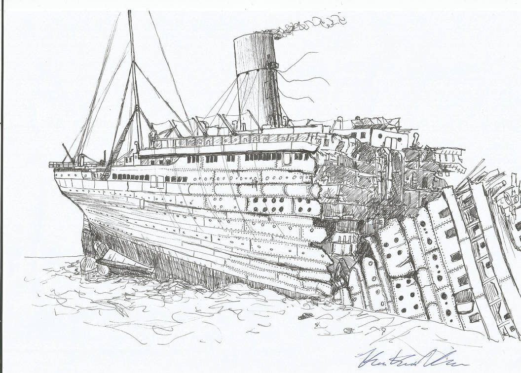 Titanics death moment by admiral