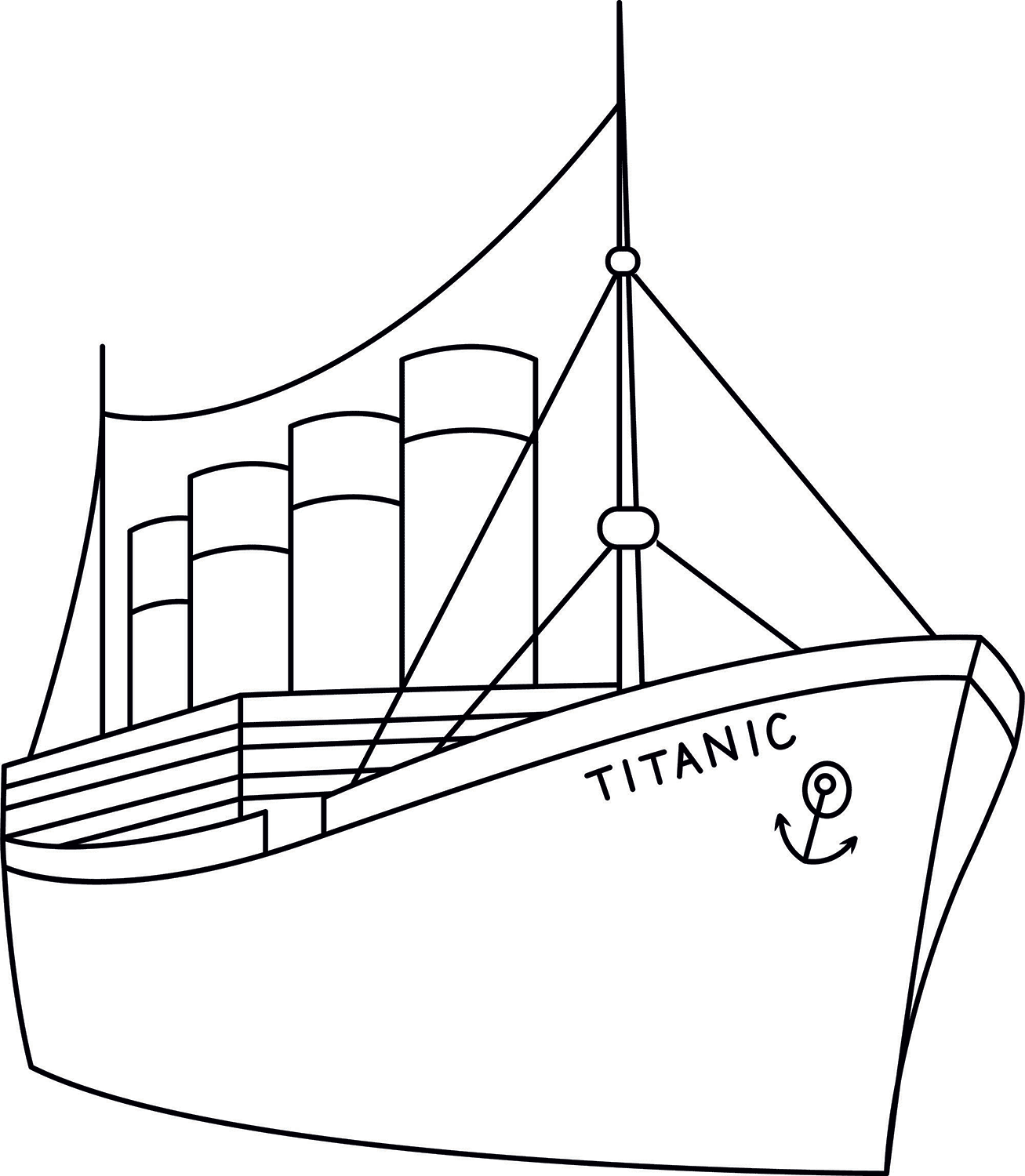 Titanic printable template free printable papercraft templates