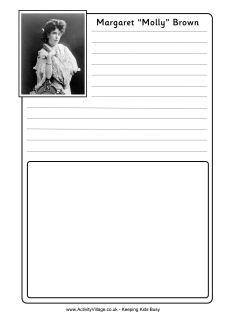 Titanic louring pages