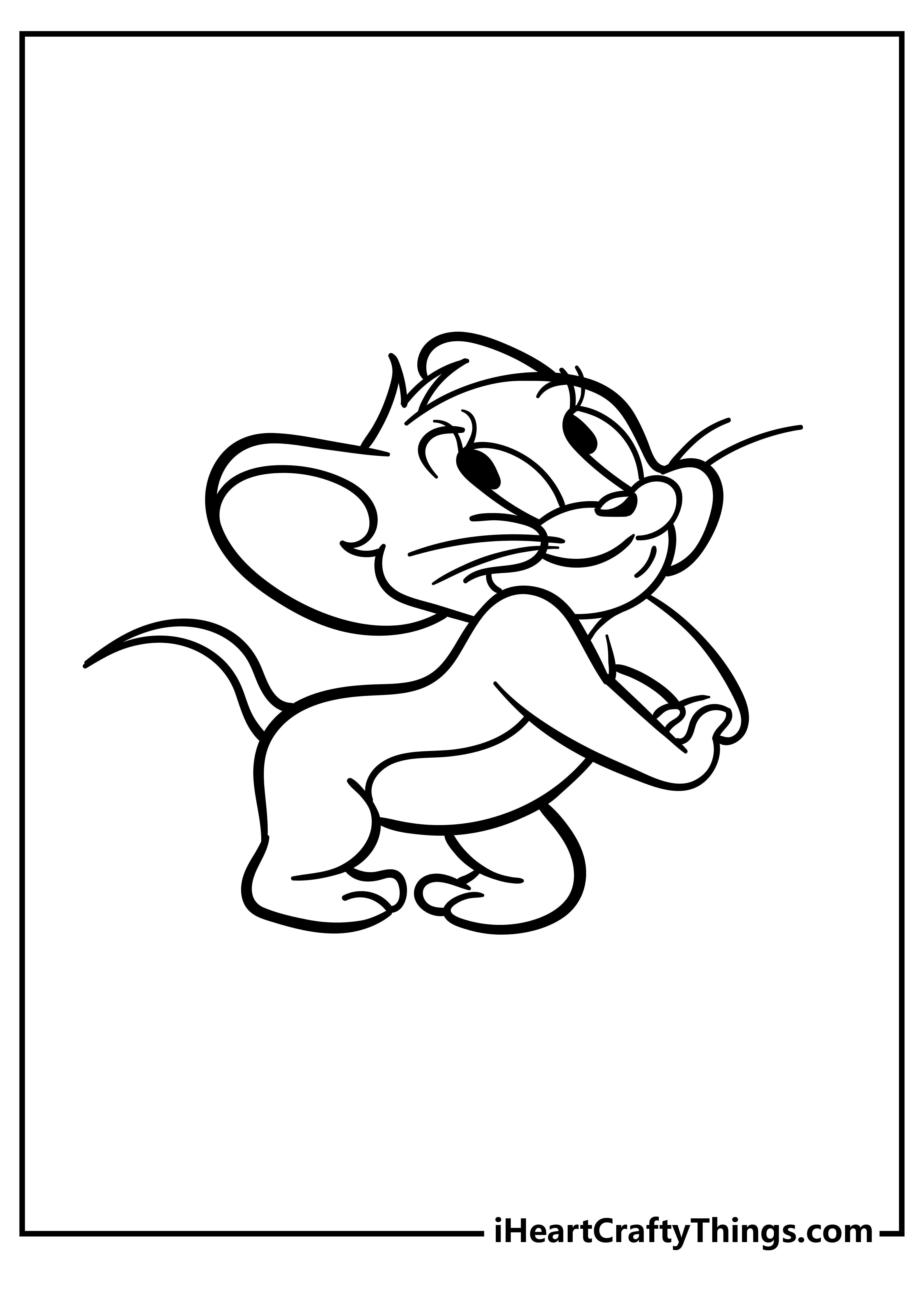 Tom and jerry coloring pages free printables