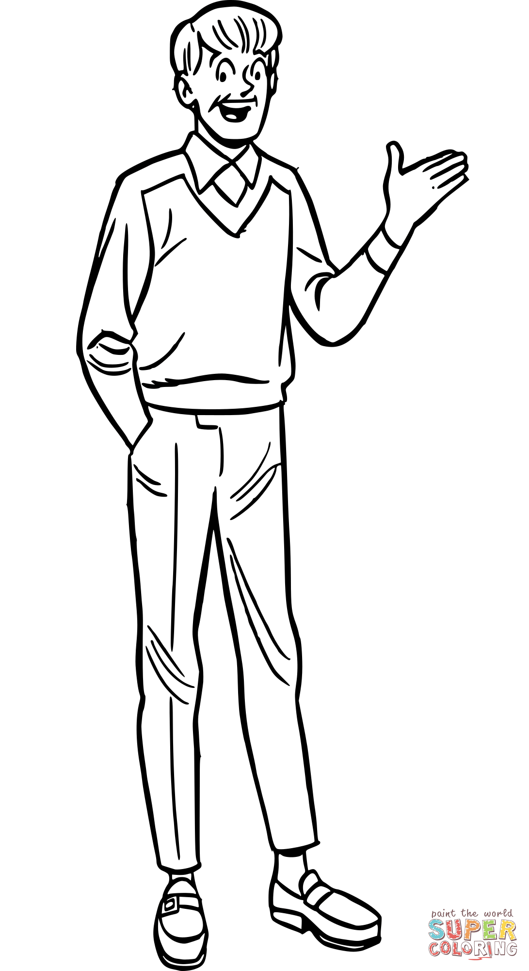 Vintage tommy coloring page free printable coloring pages