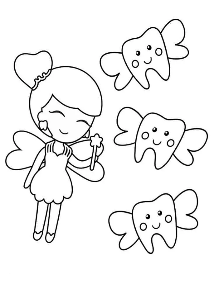 Tooth fairy fãrbung seite