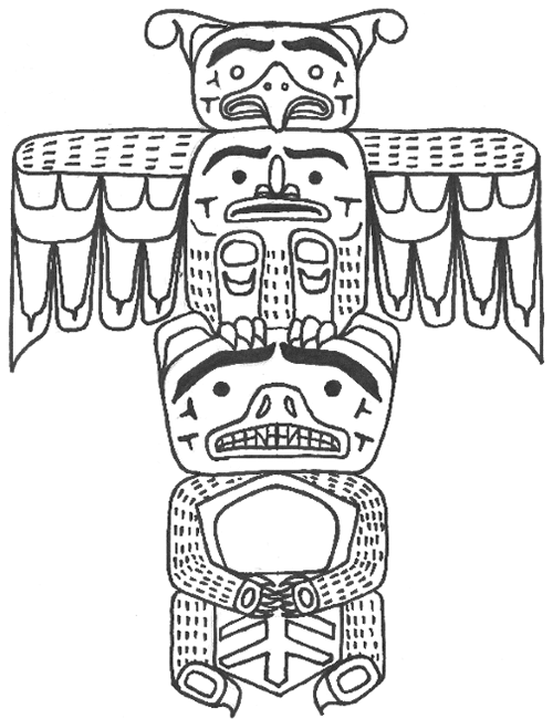 Totem pole templates totem pole edution living tradition the kwakwakawakw potlatch on the northwest coast
