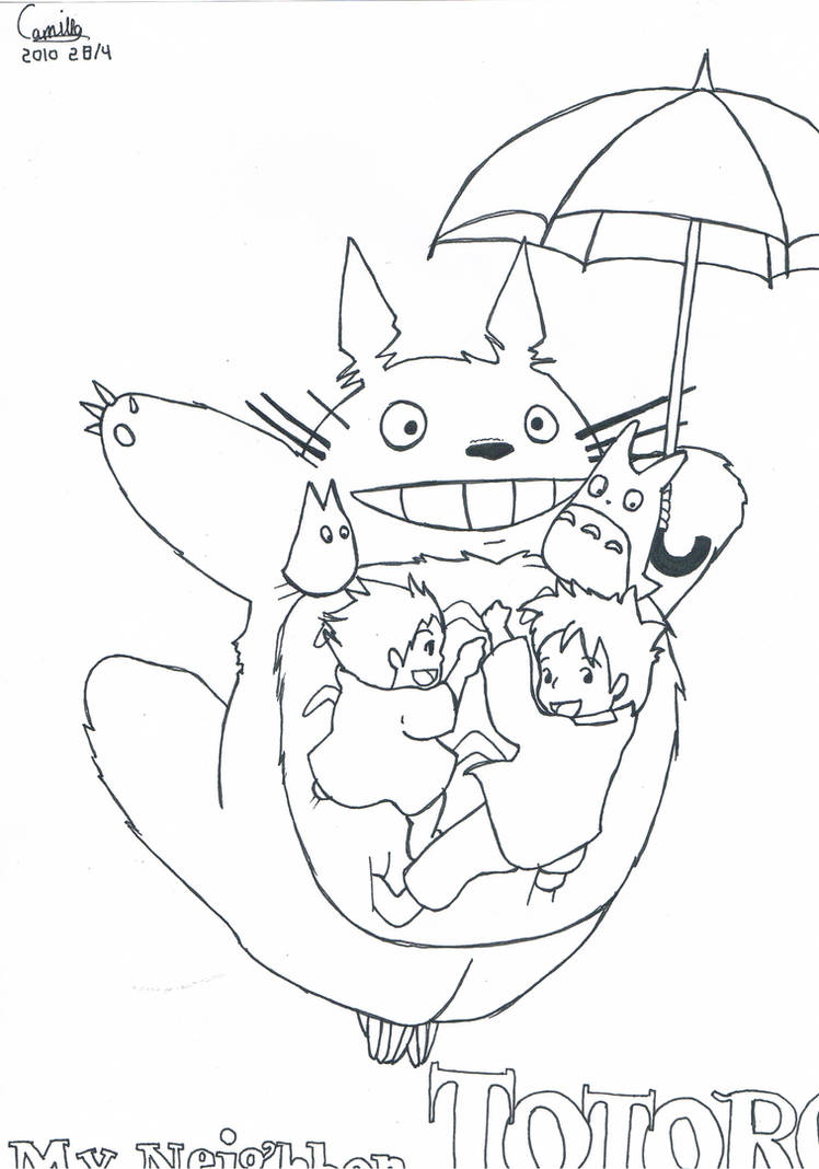 My neighbor totoro by lrakuenl on