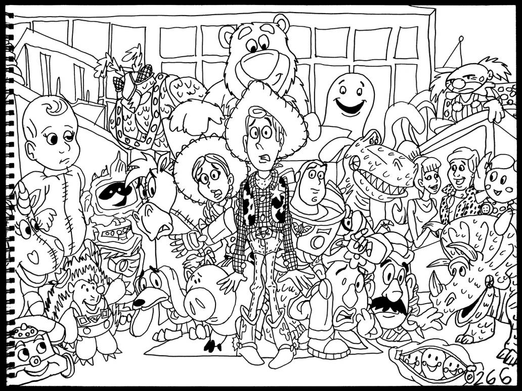 Toy story by averagejoeartwork on