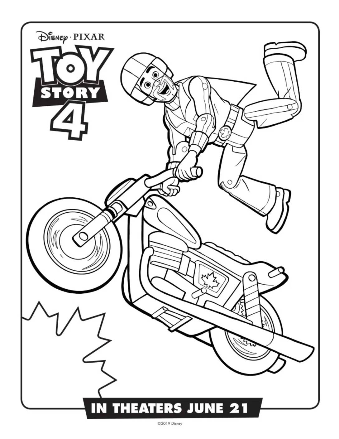 Coloring page toy story