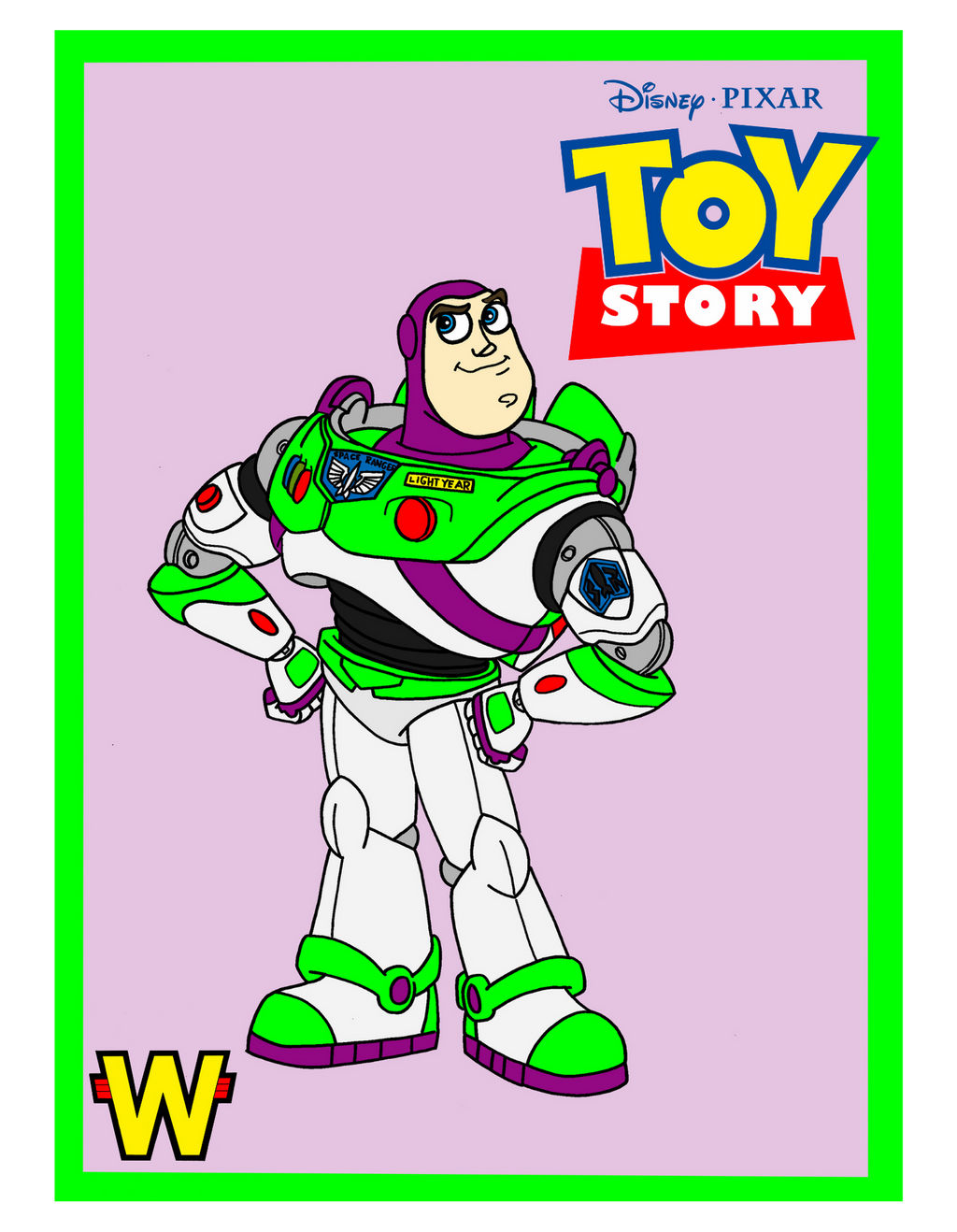 Disney buzz light year from toy story by donandron on
