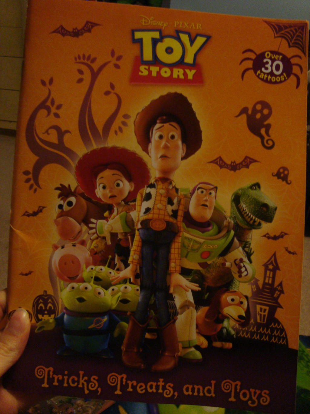 Halloween toy story coloring book by spidyphan on
