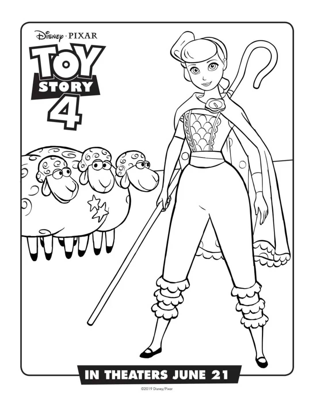 Coloring page toy story
