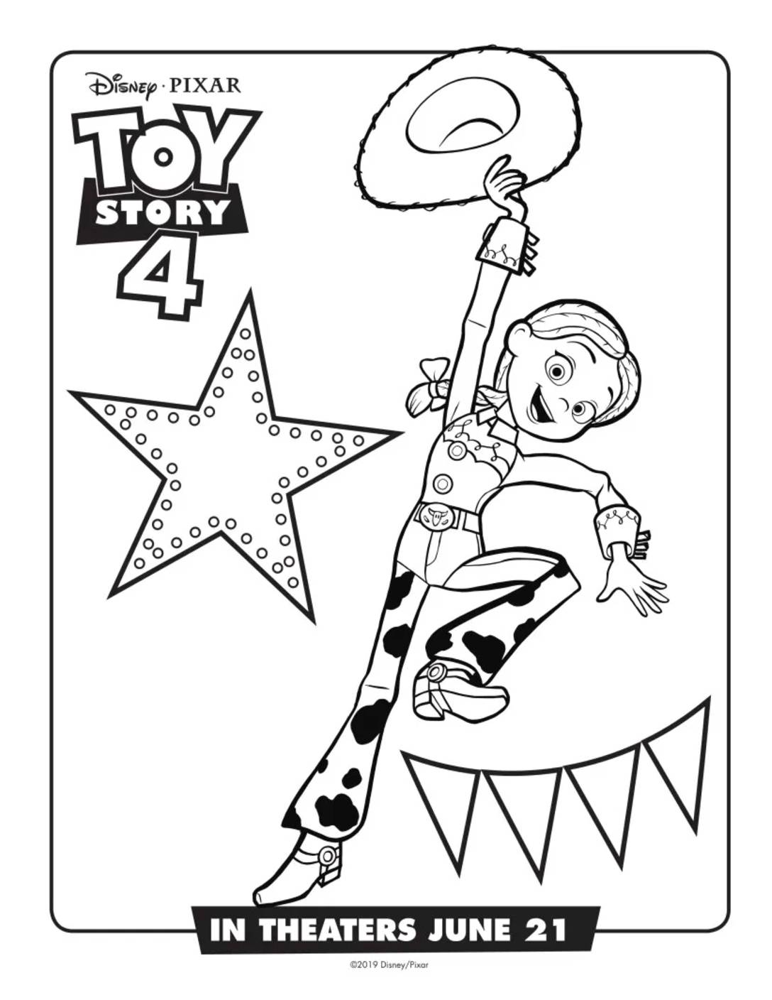Coloring page toy story