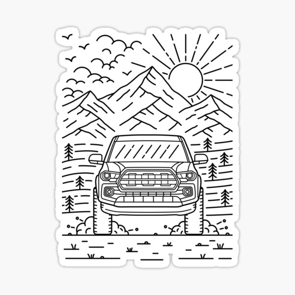 Green toyota taa sticker for sale by staythreadedco