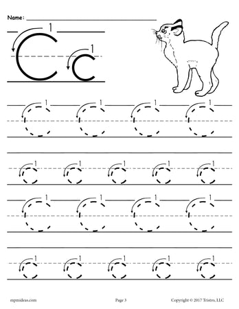 Free preschool letter c worksheets and printables ages