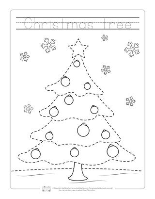 Christmas tracing worksheets christmas worksheets christmas coloring pages holiday worksheets