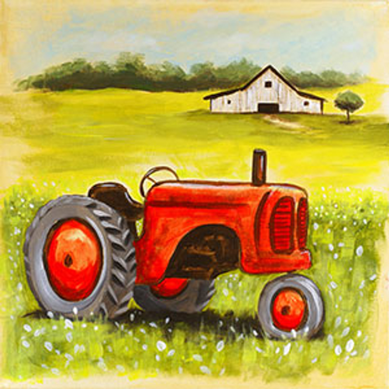 Vintage tractor