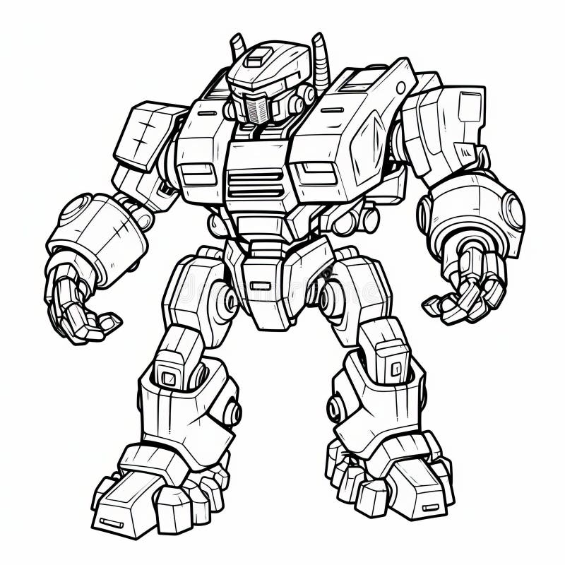 Transformer coloring stock illustrations â transformer coloring stock illustrations vectors clipart