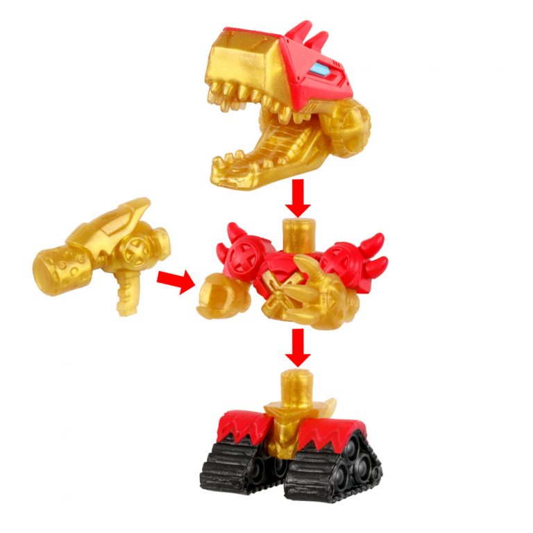 Treasure x dino gold armored egg
