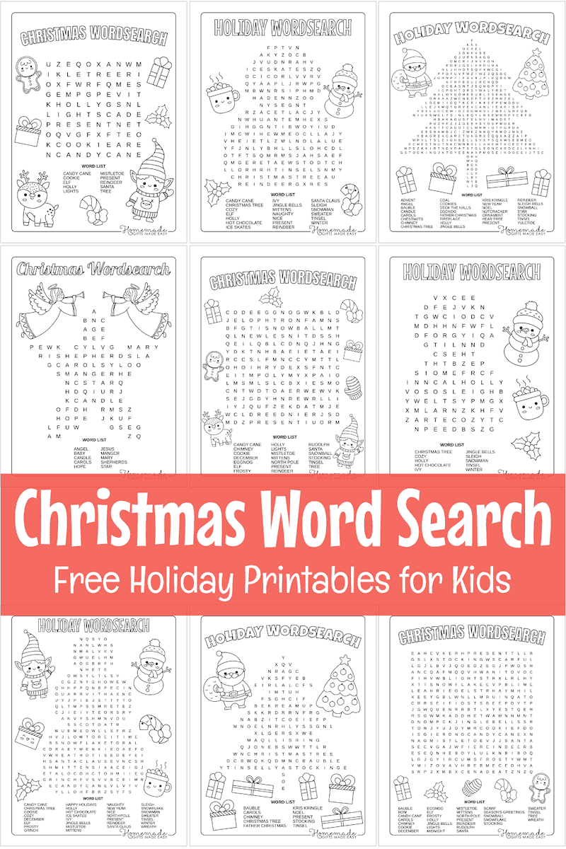 Free christmas printables for the holidays