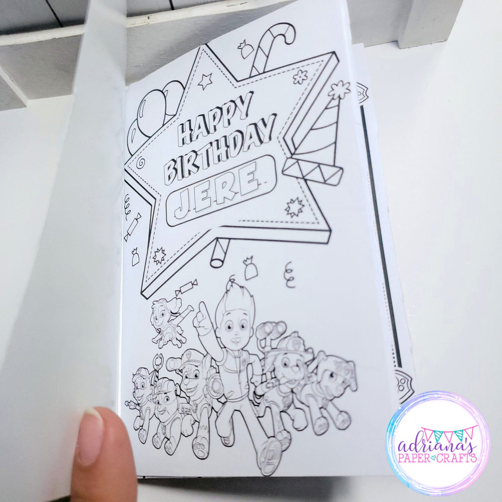 Printable coloring book â adrianas paper crafts