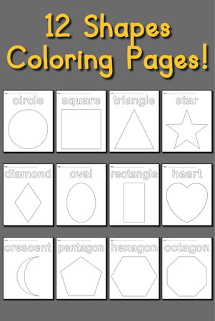 Triangle coloring page