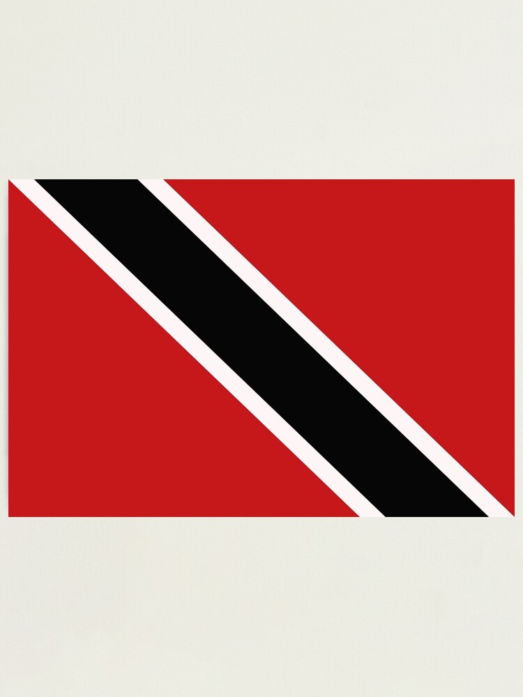 Trinidad and tobago national flag photographic print for sale by identiti