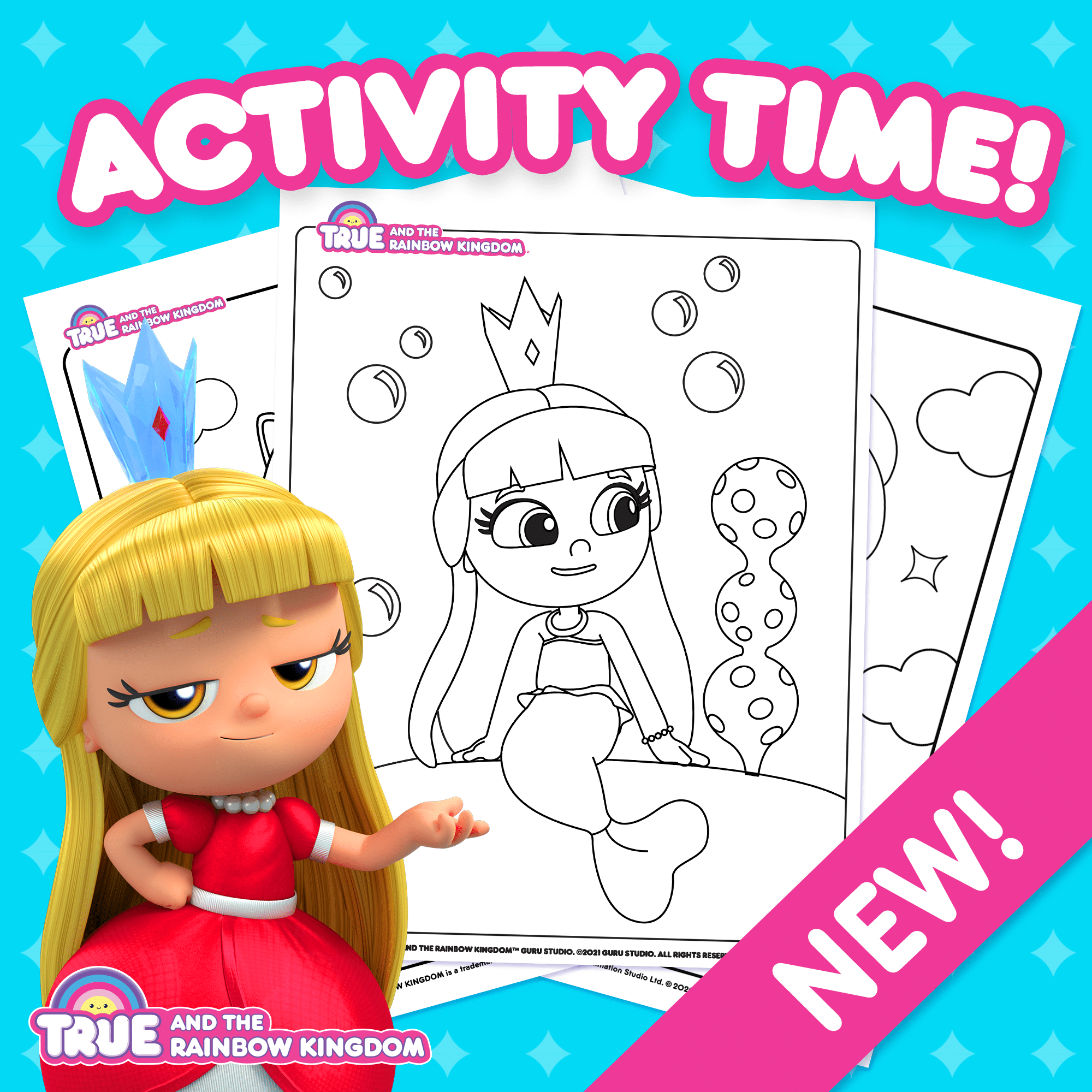 True and the rainbow kingdom activities