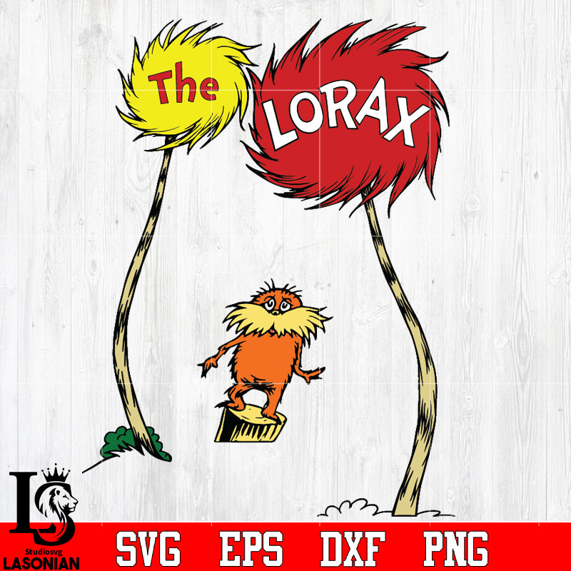The loraxtree svg dxf eps png file â