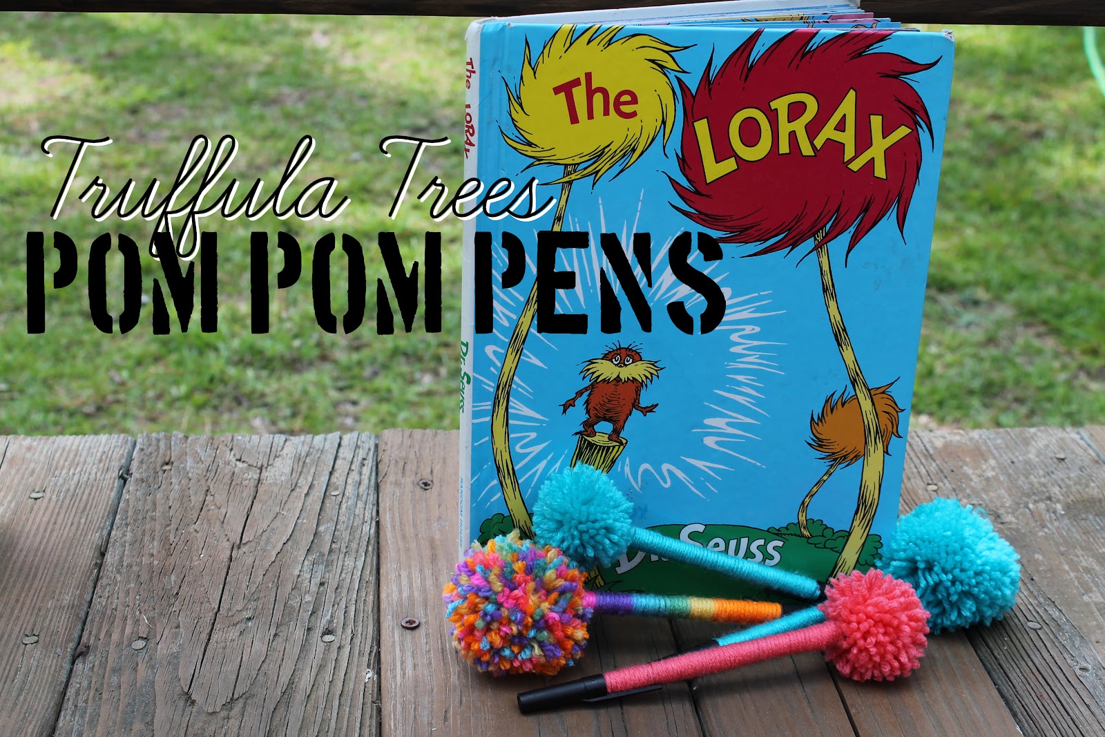 Truffula tree pens