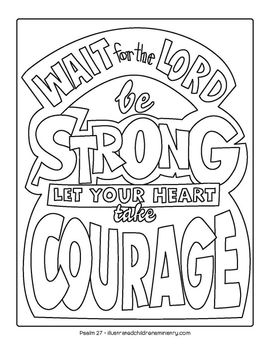 Bible story coloring pages spring â illustrated ministry