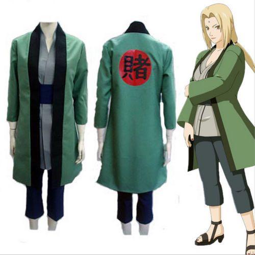 Naruto tsunade costume halloween cosplay hobbies toys memorabilia collectibles fan merchandise on