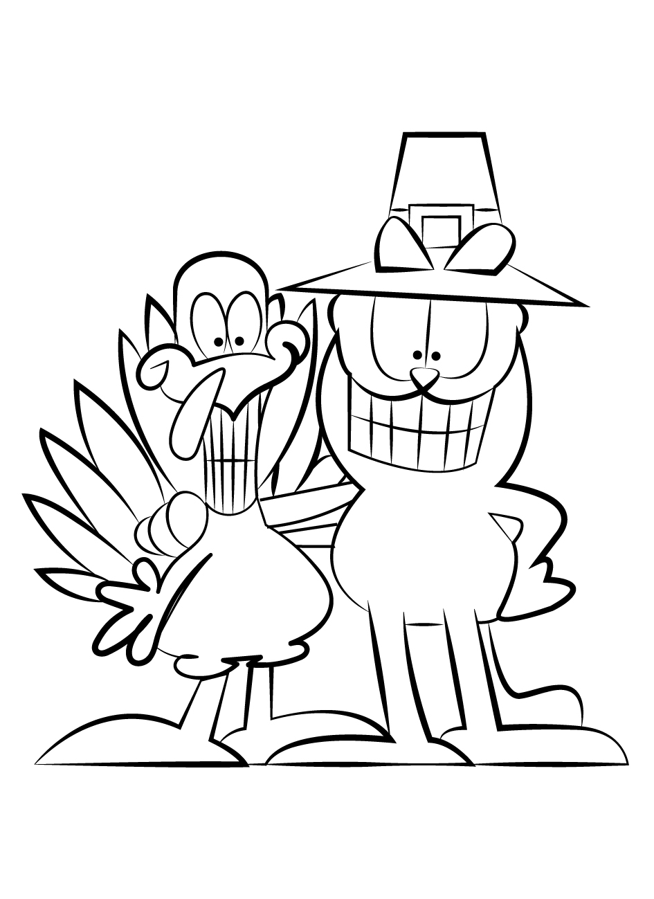 Thanksgiving coloring pages