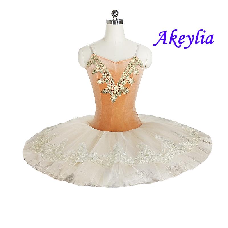 Orange peach ballet tutu pro