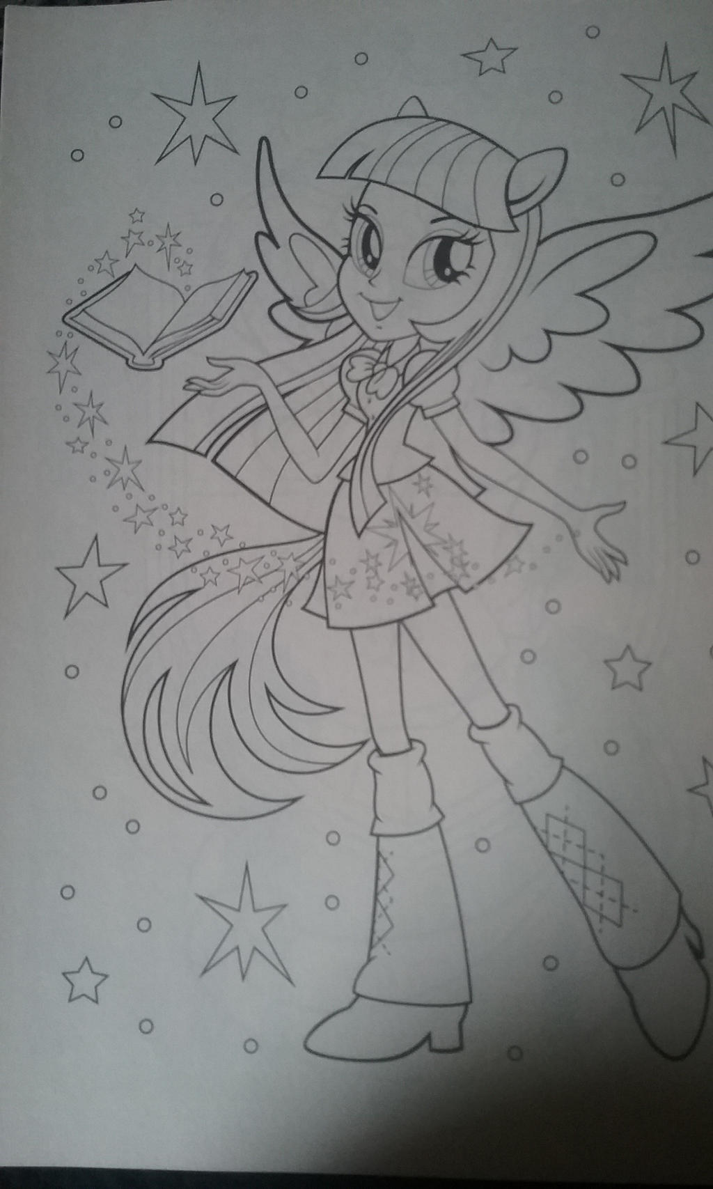 Equestria girls twilight sparkle coloring page by ninjaturtlefangirl on