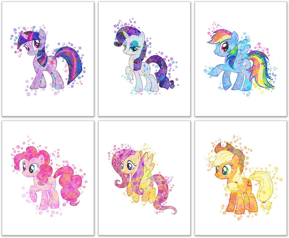 My little pony wall decor