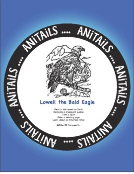 Anitails bald eagle story crossword coloring page and more tpt