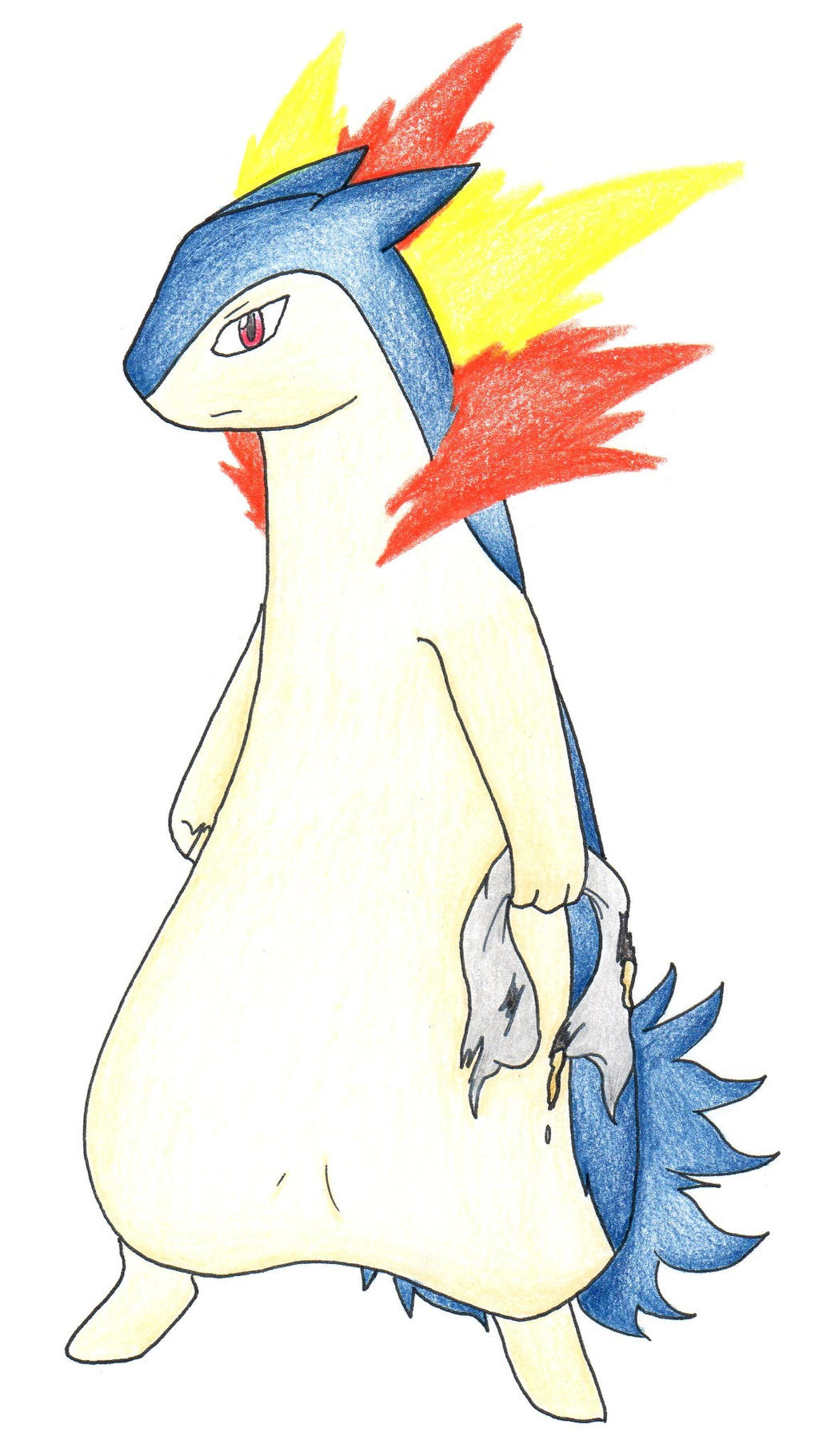 Eric the typhlosion by havocdusk on