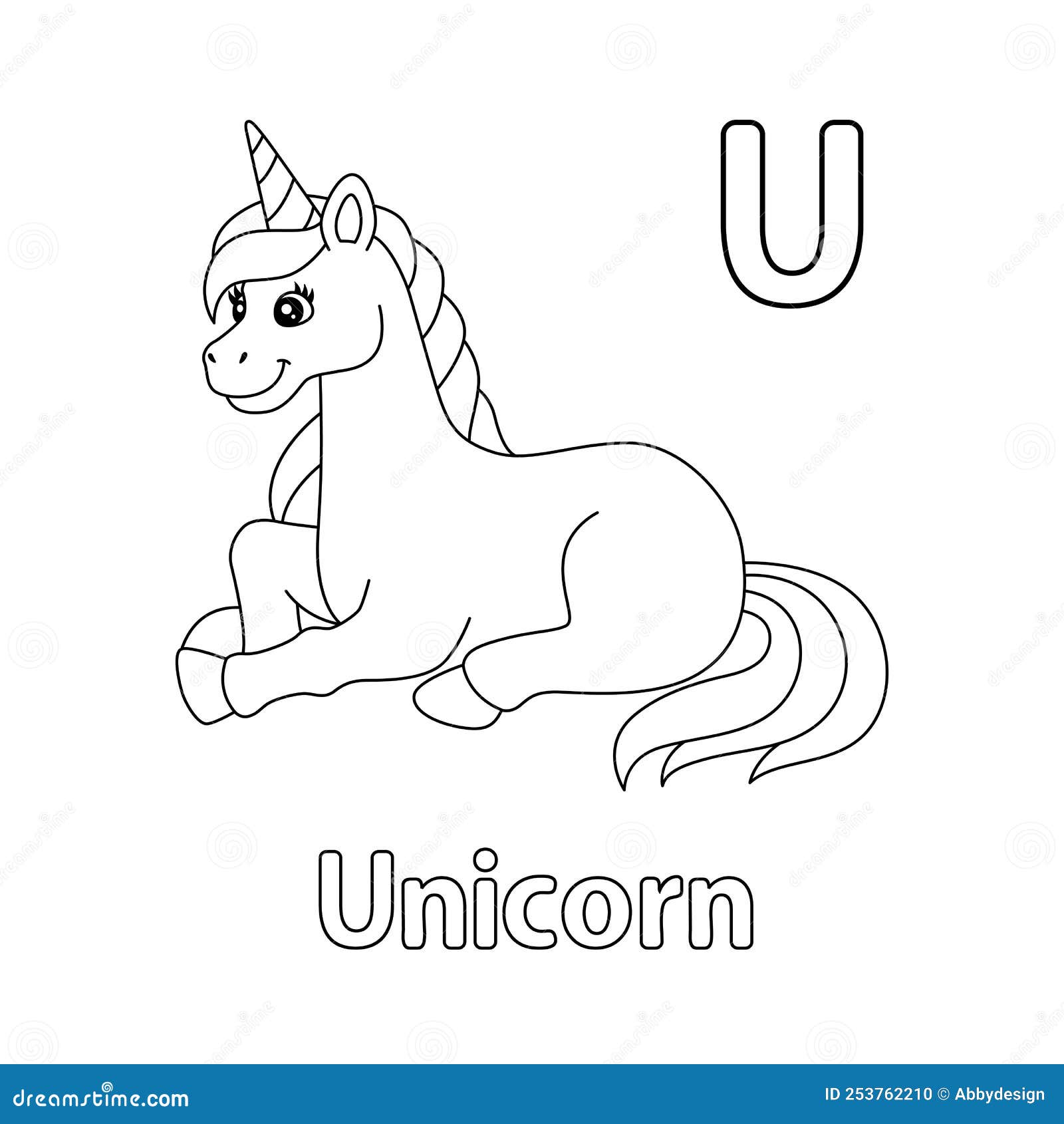 Animal alphabet u coloring stock illustrations â animal alphabet u coloring stock illustrations vectors clipart