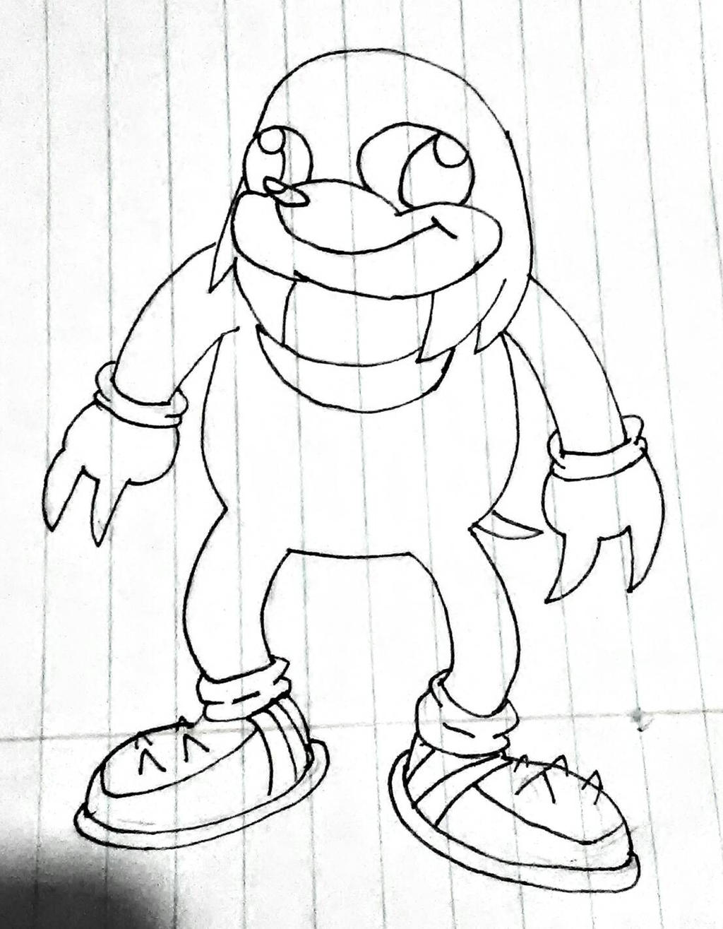 Uganda knuckles by francy