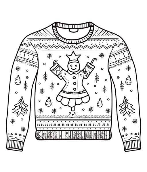 Free printable christmas coloring pages list