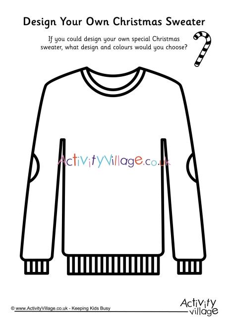 Design your own christmas sweater