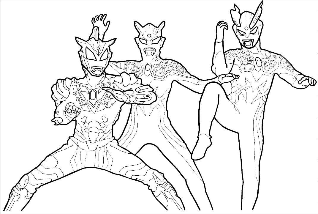 Ultraman coloring pages by coloringpageswk on